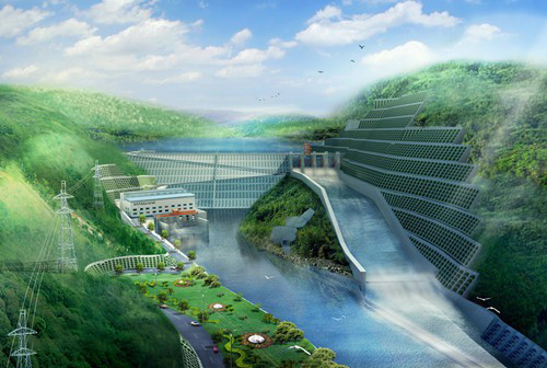 溧阳老挝南塔河1号水电站项目